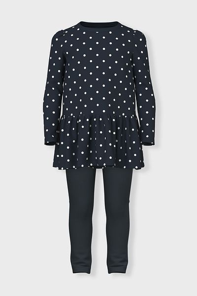 name ıt Baby-Body für Mädchen Dunkelblau
