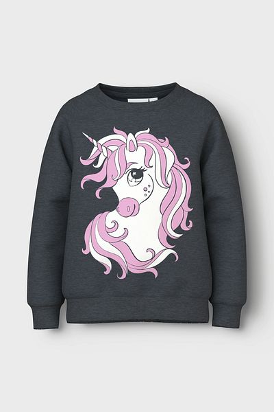 name ıt Unisex mikina s kapucí NMFVEDA LS Sweat