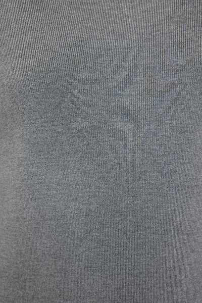 Trendyol Collection Antracit Maxi Knitwear prémium fonal/különleges fonalruha TWOAW24EL00100