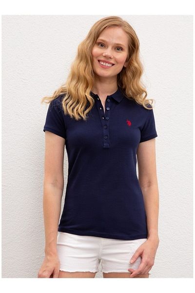 U.S. Polo Assn. Tricou damă bleumarin