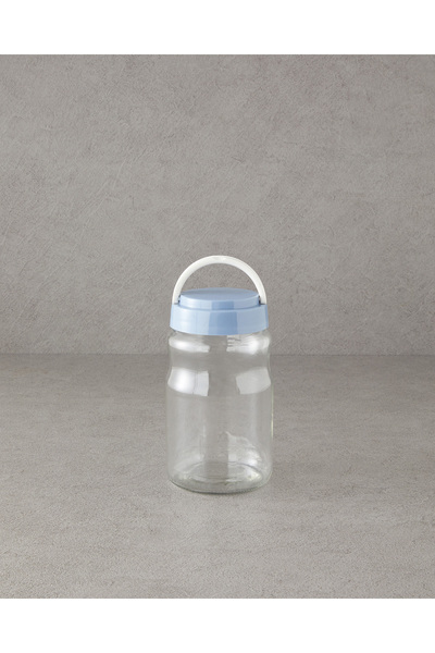 Berghoff English Home Glass Jar 1700 ml - Blue