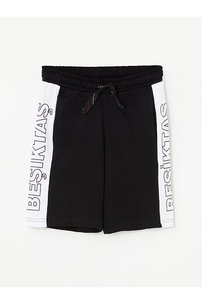 LC Waikiki Boy's Shorts - LCW, Beşiktaş Printed, Elastic Waist