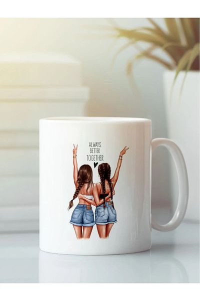 CUPDESİGN Designed Friendship Mug