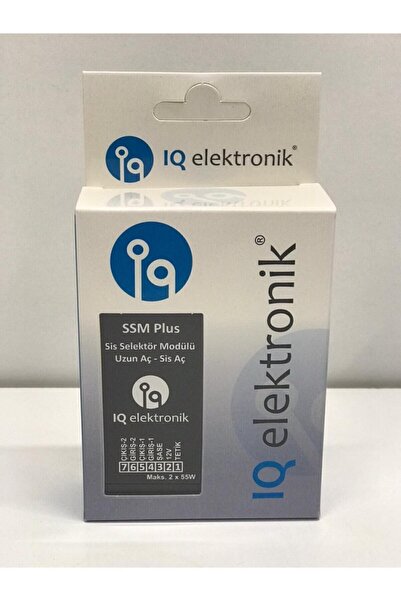iq elektronik Ssm Plus Far Sis Selektor Modulu Sisler Uzun Sis Ayni Anda