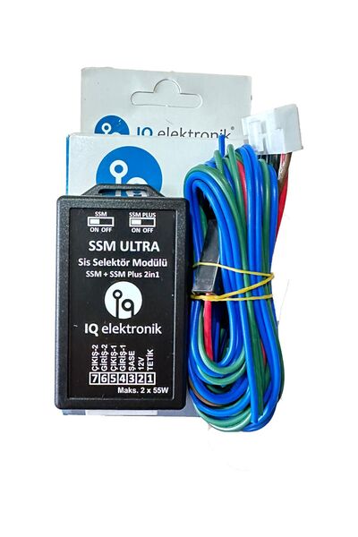 XMOD Ssm Ultra İq Elektronik Sis Sellektör Modülü 2 Modül 1 Arada Tüm Araçlara Uygun