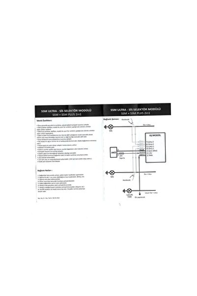iq elektronik Ssm Ultra Uyumlu Sis Sellektör Modül (ssm + Ssm Plus ) 2 In 1
