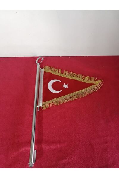 AKBAŞ OTO 124 Oto Bayrak Direği Türk Bayrağı Flama
