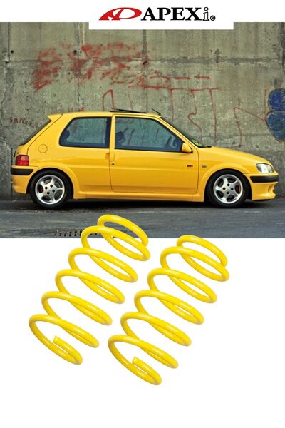 XMOD Peugeot 106  Uyumlu Spor Yay 2 Adet Önler İçin Apexi Marka Yay
