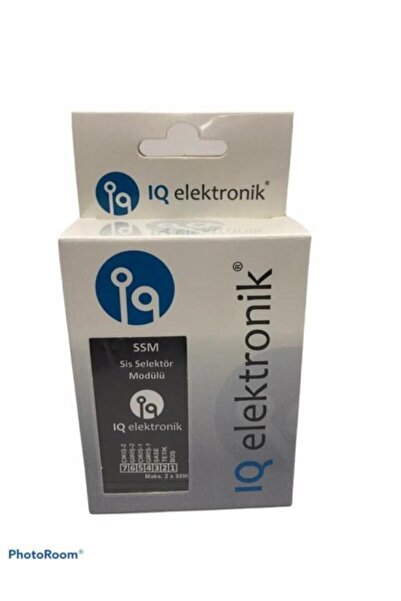 iq elektronik Sis Selektör Modulu Ssm Uzun Sis Ters Selektor Modulu