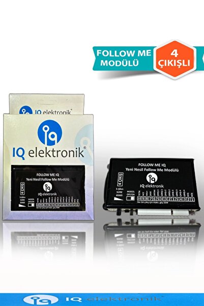 iq elektronik Follow Me Home Zaman Ayarlı Follow Me Far Açan Karşılama Modülü