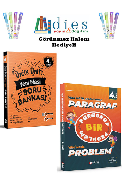 Artıbir Yayınları 4. Sınıf Atlı K. Yeni Nesil-Problem Paragraf Soru Bankaları