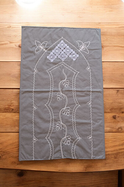 stellare İşlemeli Kadife Çeyizlik Gelin Seti Seccadesi-Bohçalık Hediyelik Nam...