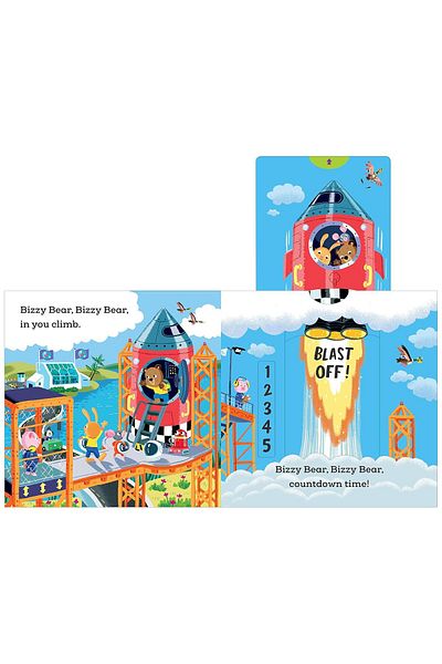 Penguin Books Benji Davies - Bizzy Bear: Space Rocket Board Book