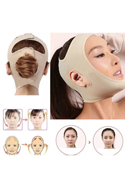 woodhub Çene Boyun Bandı Yüz Liposuction Gıdı Yüz Korsesi Bandajı