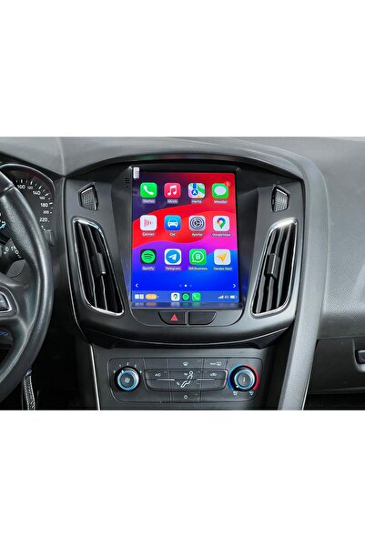Carnavi FOCUS 3-4 Uyumlu KABLOSUZ CARPLAY-ANDROİD AUTO TESLA EKRAN 4GB RAM 64GB HAFIZA