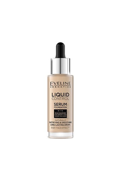 Eveline Cosmetics Liquid Control Damlalıklı Niasinamid, Vegan Kolajen içeren ...