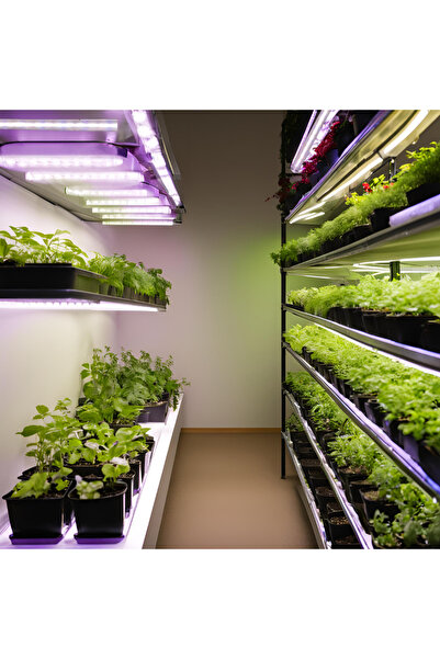 Güneydoğutopraksıztarım GROWLİGHT BİTKİ BÜYÜTME LEDİ PREMİUM SERİ 1 METRE