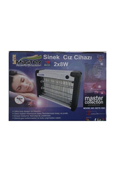 Master Sinek Cız Cihazı Elektirikli Sivri Sinek Cız Cihazı Sd70-16w Mtr 2x8
