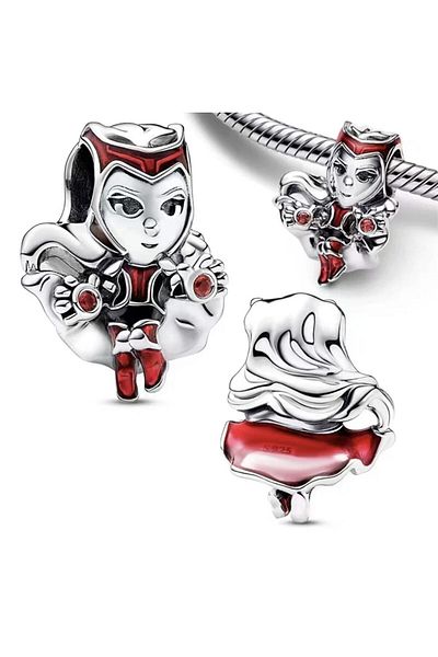 POSEİDONS JEWELLERY Marvel Scarlet Witch (Red Witch) Charm