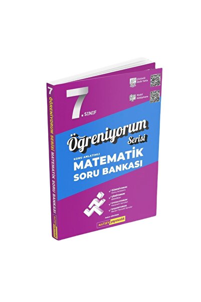 Matsev Yayıncılık 7. Sınıf Matematik Öğreniyorum Konu Anlatımlı Soru Bankası