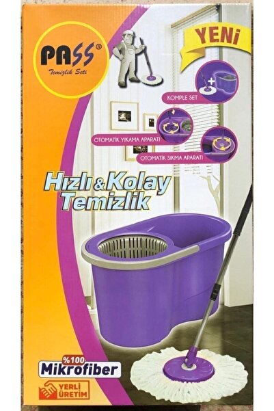 PASS Vileda Temizlik Kovası Set Döner Başlıklı