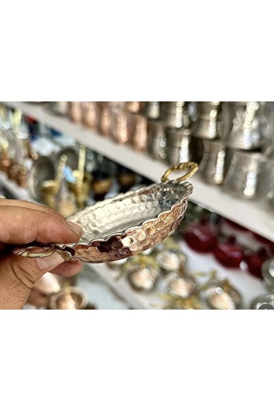 Tabibu Bakır Kahvaltılık Kulplu 6lı Takım