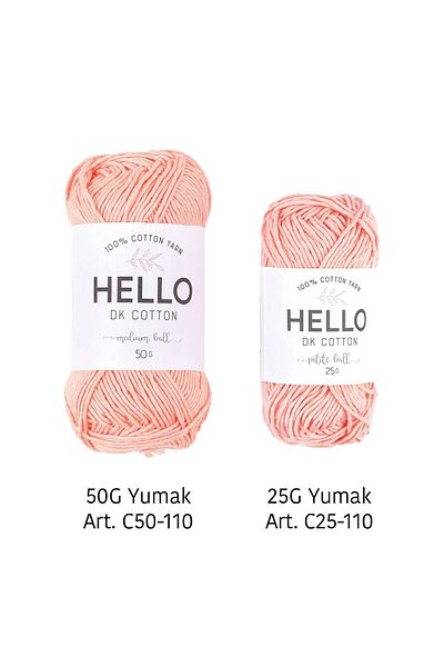 Tuva Yayıncılık Hello DK 100% Almota Yarn - 50 GR