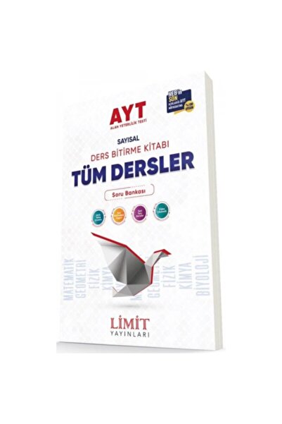 Limit Yayınları Limit AYT Sayısal Ders Bitirme Kitabı Tüm Dersler Soru Bankas...