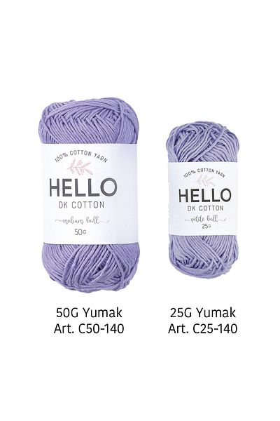 Tuva Yayıncılık Hello DK 100% Almota Yarn - 50 GR