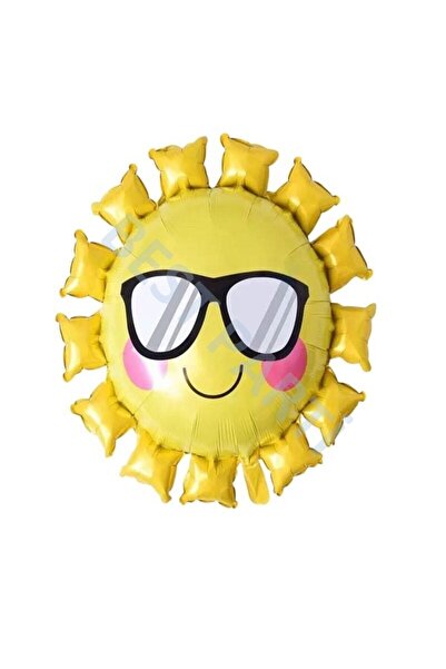 BEST PARTİ DOĞUM GÜNÜ PARTİ SÜSLERİ بالون من رقائق الشمس مع نظارات مقاس 79x79 سم