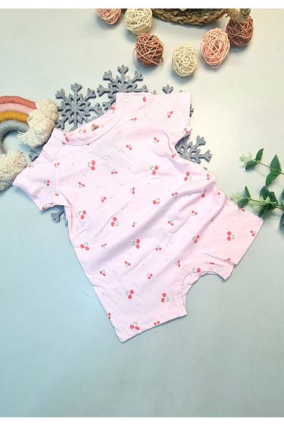 CemBebe Half Sleeve Summer Short Shorts Jumpsuit - Casual Comfortable Use