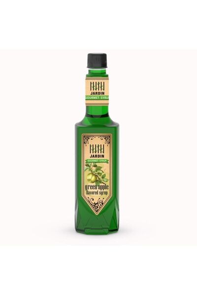 Jardin Yeşil Elma Aromalı Kokteyl Kahve Şurup 750 ml Cocktail Syrups