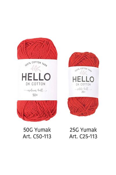 Tuva Yayıncılık Hello DK 100% Almota Yarn - 50 GR