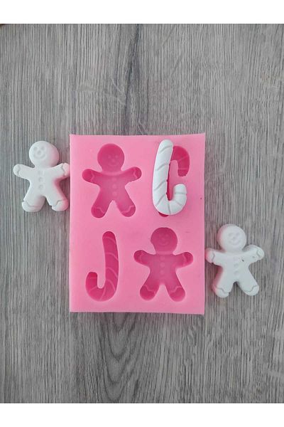 HogART Design Cookie and Confectionery Silicone Mold - Man Model