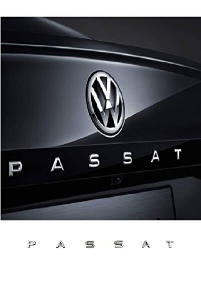 MeyZone Volkswagen Passat Bagaj Yazı B5 B6 B7 B8 Cc Uyumlu Yeni Passat Ayrık Kalıplı Yazı