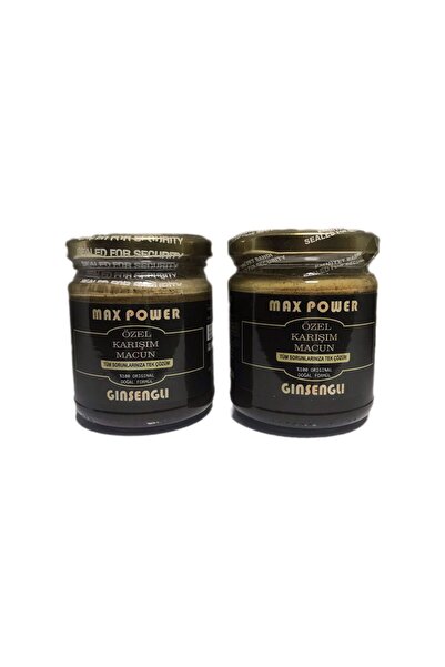 Max Power Ginsengli Macun 240 Gr Güç - 2 Adet