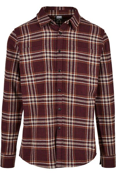 Urban Classics Herren Checked Campus Shirt