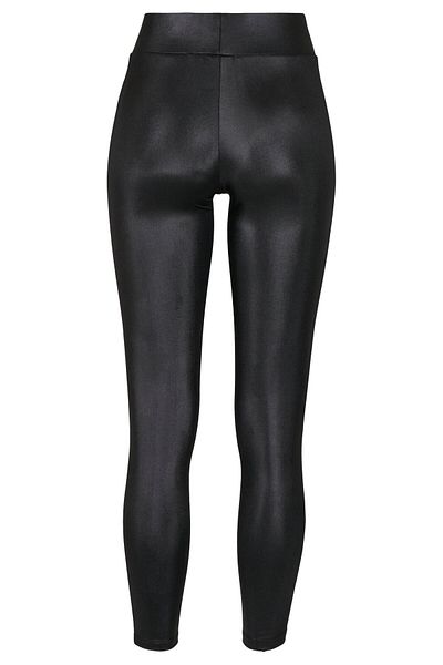 Urban Classics Damen Leggings aus Kunstleder