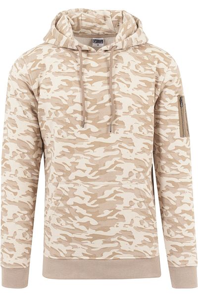 Urban Classics Herren Sweat Camo Bomber Hoody