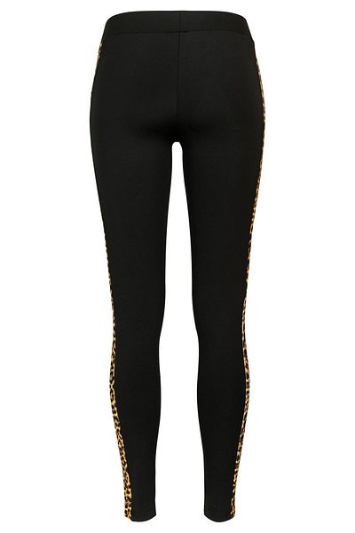 Urban Classics Damen Leggings mit seitlichem Streifenmuster