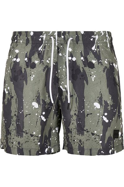 Urban Classics Herren Pattern Swim Shorts