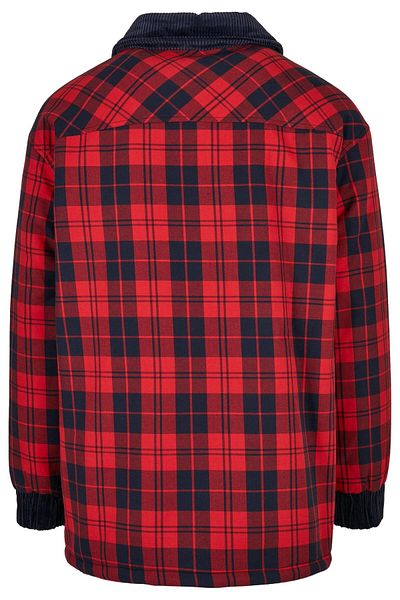 Southpole Herren Southpole Check Flannel Sherpa Jacket