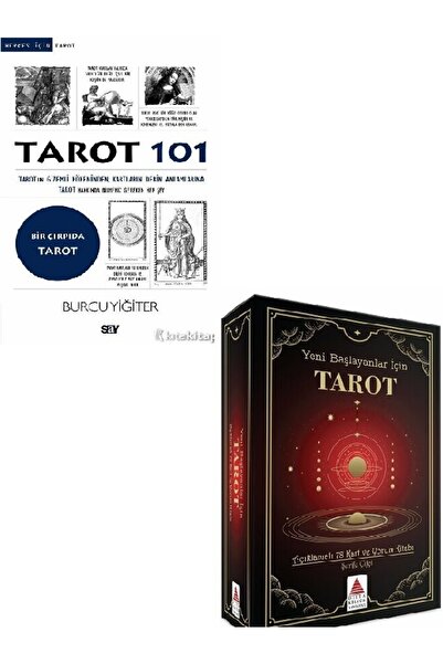 Destek Yayınları Tarot 101 - Yeni Başlayanlar için Tarot Destesi ve Kitabı-Şe...