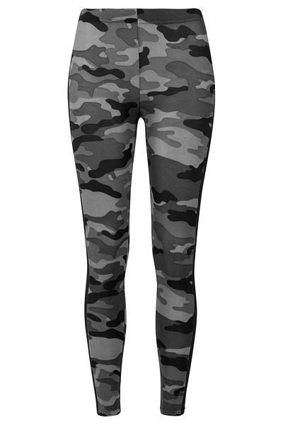Urban Classics Damen Leggings mit Streifen