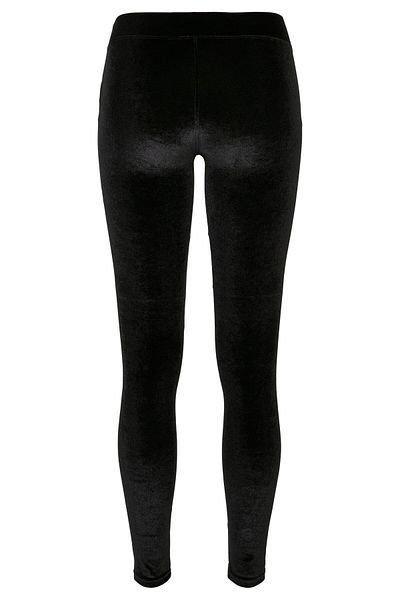 Urban Classics Damen Ladies Velvet Tech Mesh Leggings