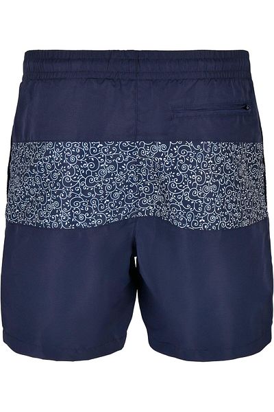 Urban Classics Herren Mid Block Pattern Swim Shorts