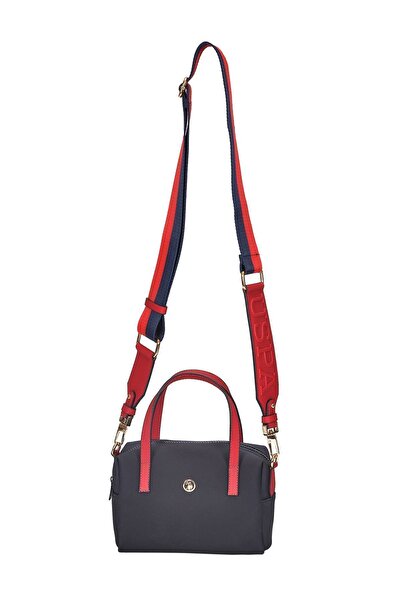 U.S. Polo Assn. Navy Blue-Red-White Women's Messenger Bag Us24284