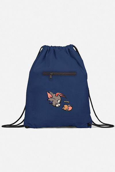 herotasarım Αθλητικό σακίδιο πλάτης Tom and Jerry Bll4544 Model