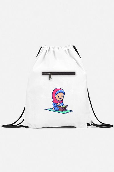 herotasarım Girl's Sports Backpack - Quran Reading Model BLL4453