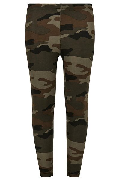 Urban Classics Leggings für Mädchen mit Camouflage-Muster